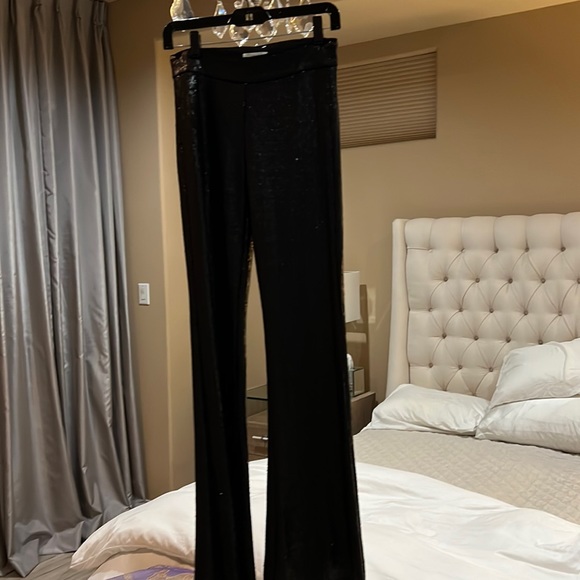 Fall Street Sexy V neck Lace One Piece Bell Bottom Pants main image 1